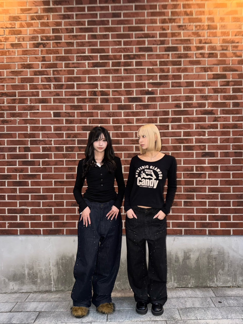 Angel shine on denim – YZ
