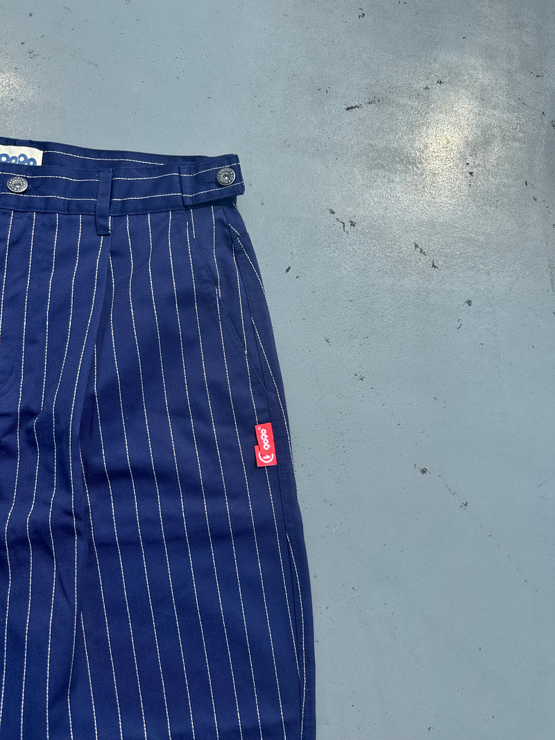 Stripe Tuck Buggy Pants