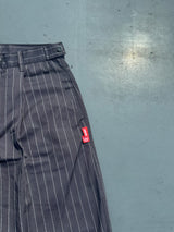 Stripe Tuck Buggy Pants