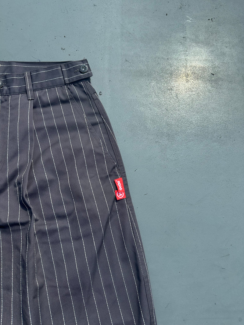 Stripe Tuck Buggy Pants