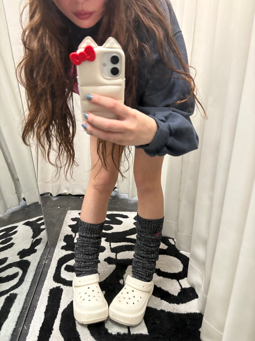 Glitter Loose Socks – YZ