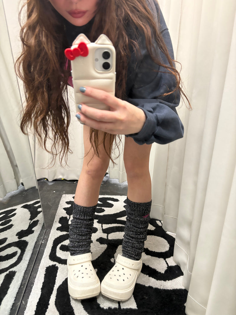 Glitter Loose Socks – YZ