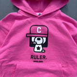 Boxy ruler vivid hoodie 