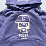 Boxy ruler vivid hoodie 