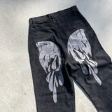 Angel shine on denim