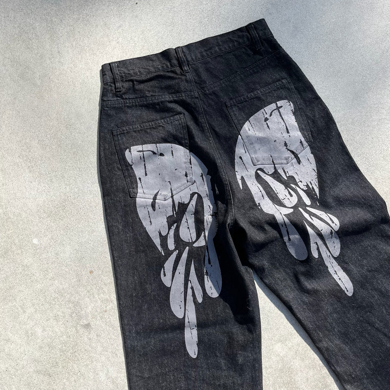 Angel shine on denim