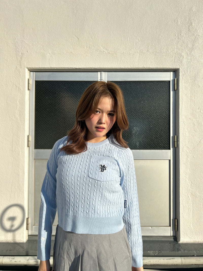 cable short knit