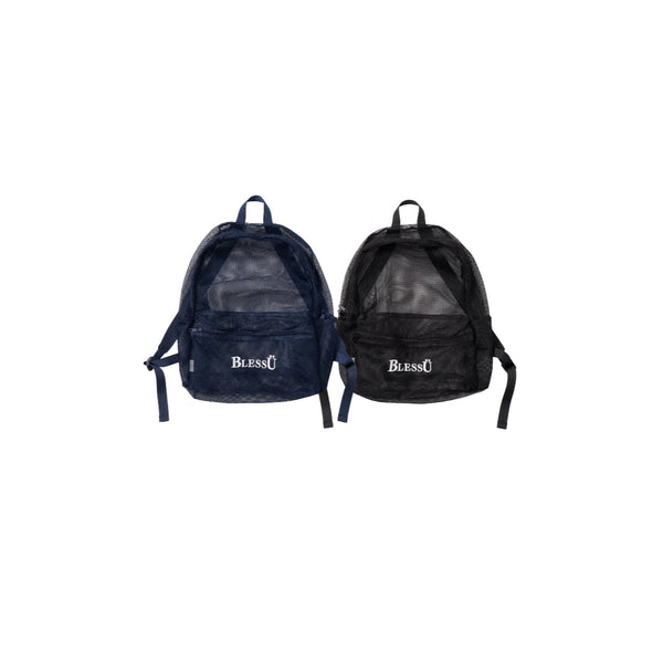 BlessU MESH BACKPACK ブラック BLESS U(ブレスユー) ⁄ ナップサック 
