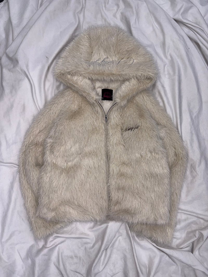 나인티 걸 오버 퍼 아우터 