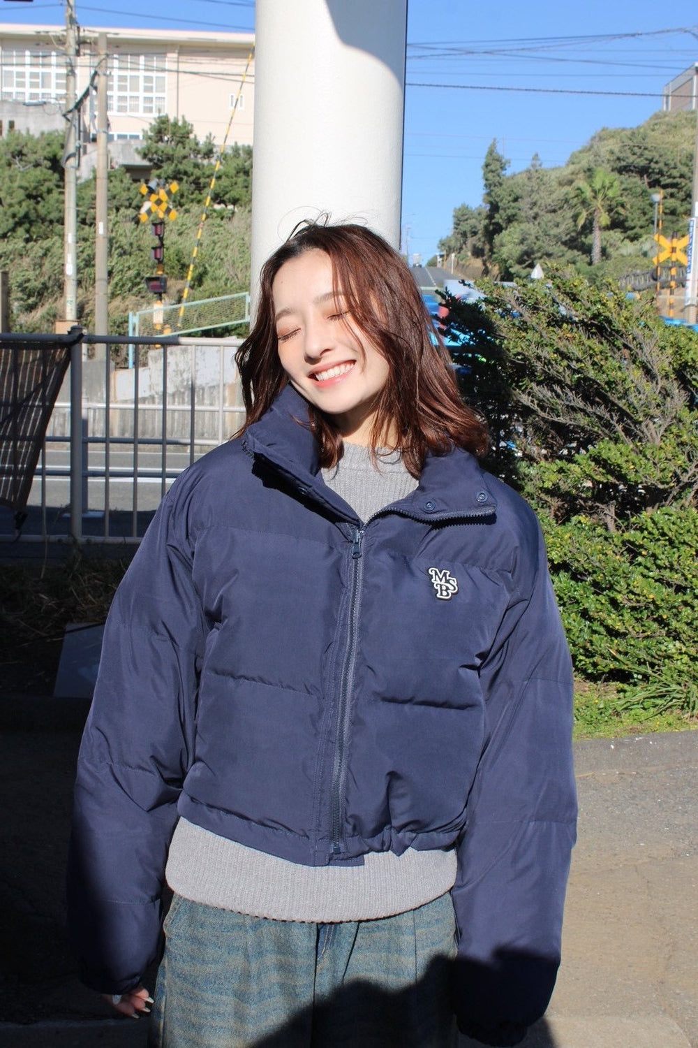 reversible puffy jacket – YZ