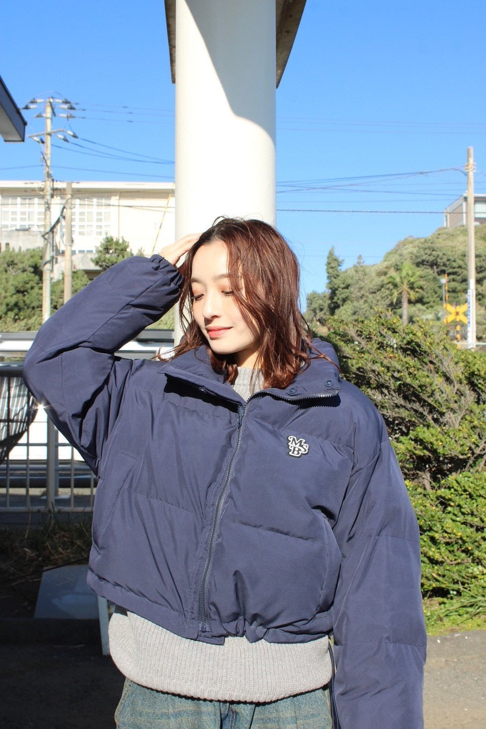 reversible puffy jacket – YZ