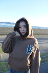 Check Wappen hoodie