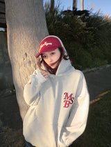 Check Wappen hoodie