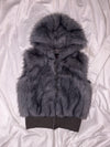 Faux Fur Hood Vest