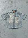 King Logo Vintage Denim S/S Shirt