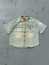 King Logo Vintage Denim S/S Shirt