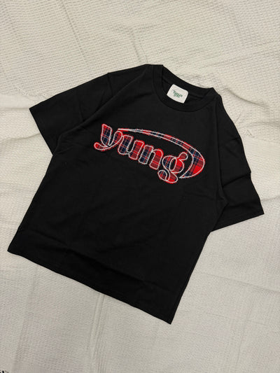 Random stitch yung logo ss tee