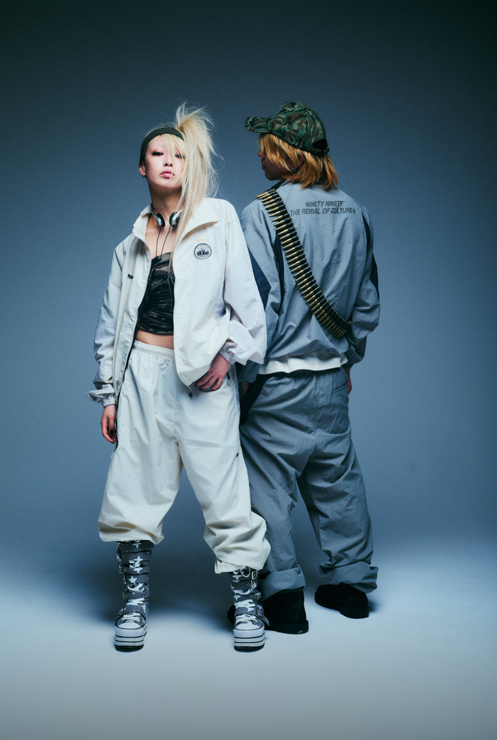 9090 Ninety City Nylon セットアップ\