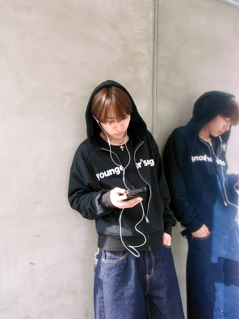 SC logo zip hoodie – YZ