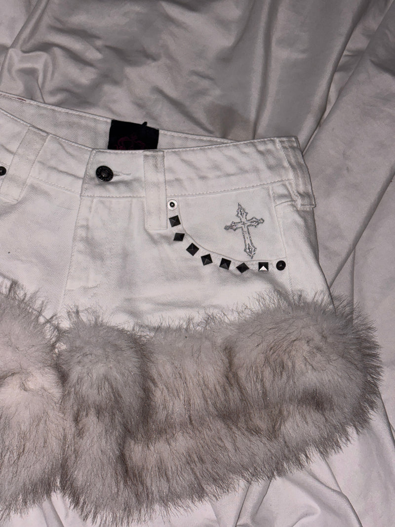 Fur Mini Pants