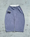 90 Number Layered Sweat pants