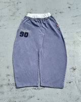 90 Number Layered Sweat pants