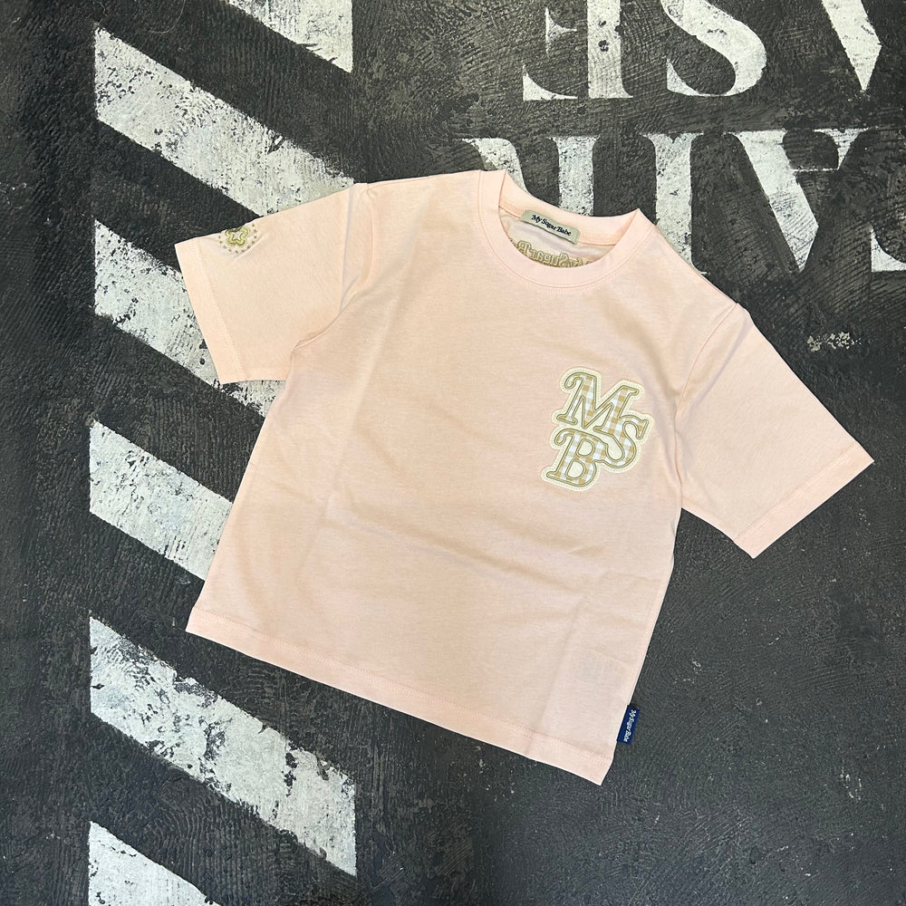 msb logo applique t-shirt – YZ