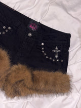 Fur Mini Pants