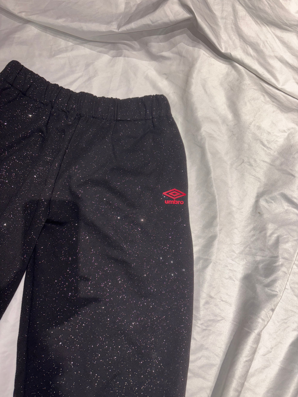 9090girl × umbro Feather Logo Glitter Sweat Pants – YZ