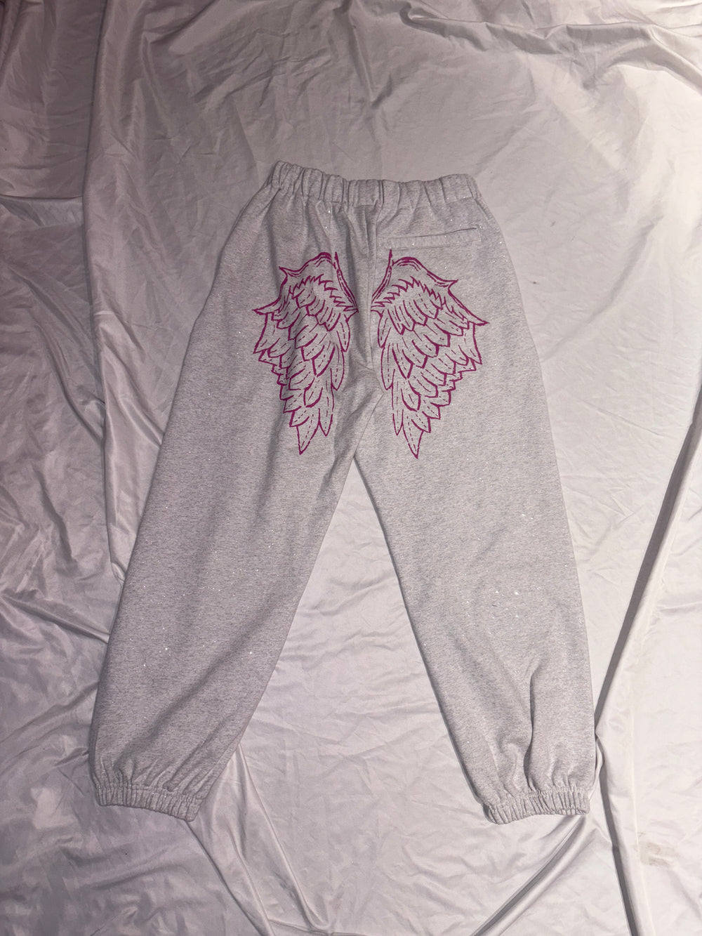 9090girl × umbro Feather Logo Glitter Sweat Pants – YZ