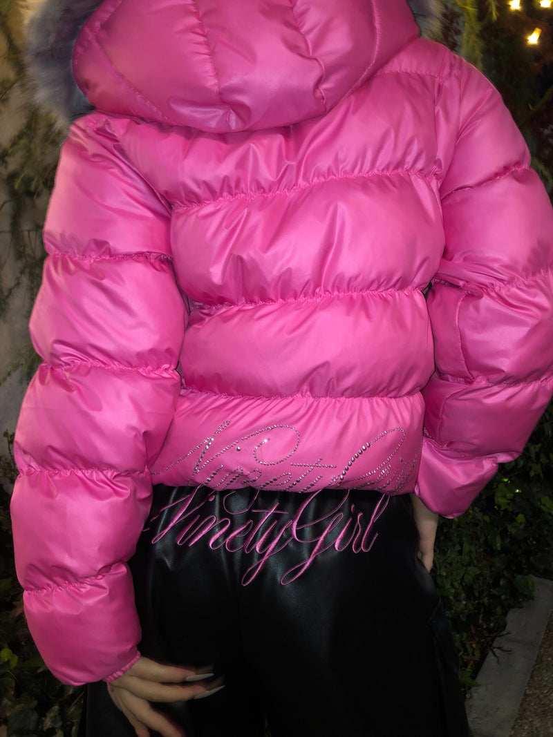 9090 girl Y2K Bombom Down Jacket