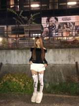 交叉标志Boa微型迷你裤 