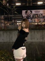 交叉标志Boa微型迷你裤 