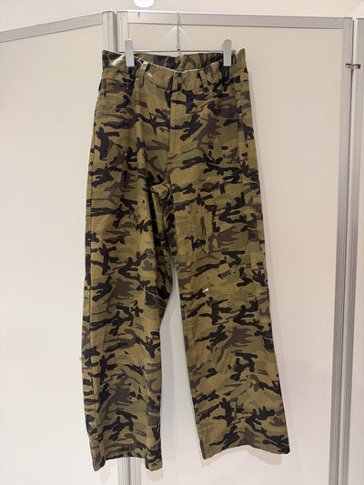 SEMI WIDE PANTS (WITH LEAF PATCH)(発送予定：2026年月8月下旬)