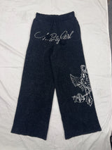 Ninety Girl Logo 針織褲 