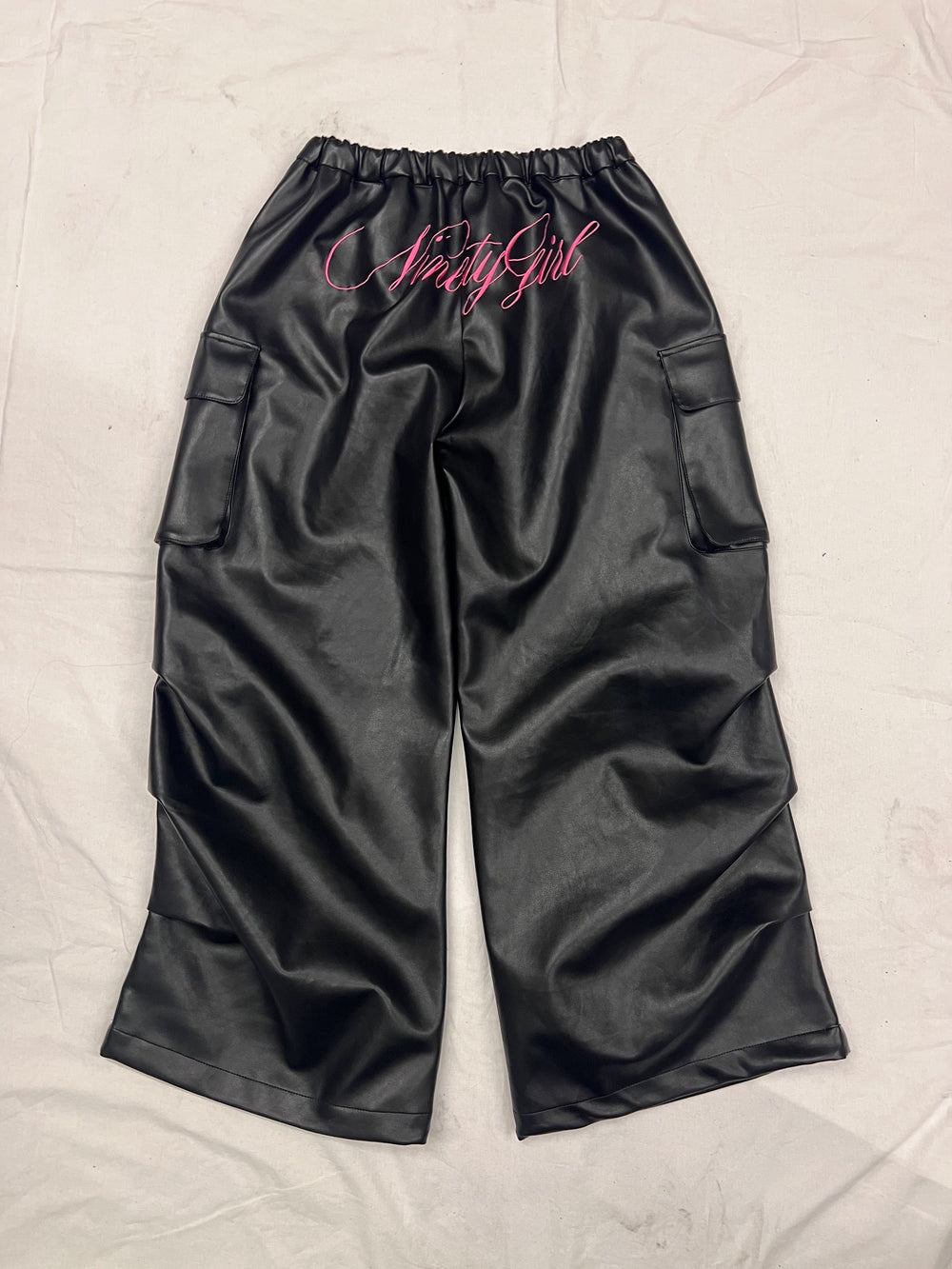 Leather tuck pants – YZ