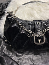 Ninety Girl Leather Chain Bag