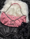Ninety Girl Leather Chain Bag