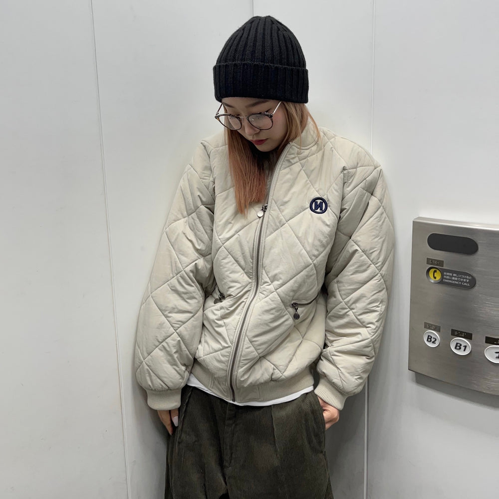 N Logo Quilting Blouson – YZ