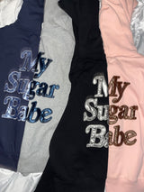 back logo appliqué zip hoodie