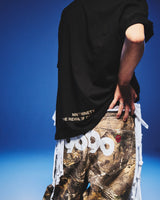 9090 OG Logo Painted Denim Pants