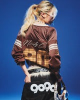 9090 OG Logo Painted Denim Pants