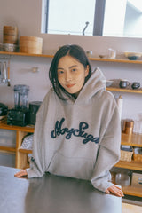 FELT LOGO HOODIE