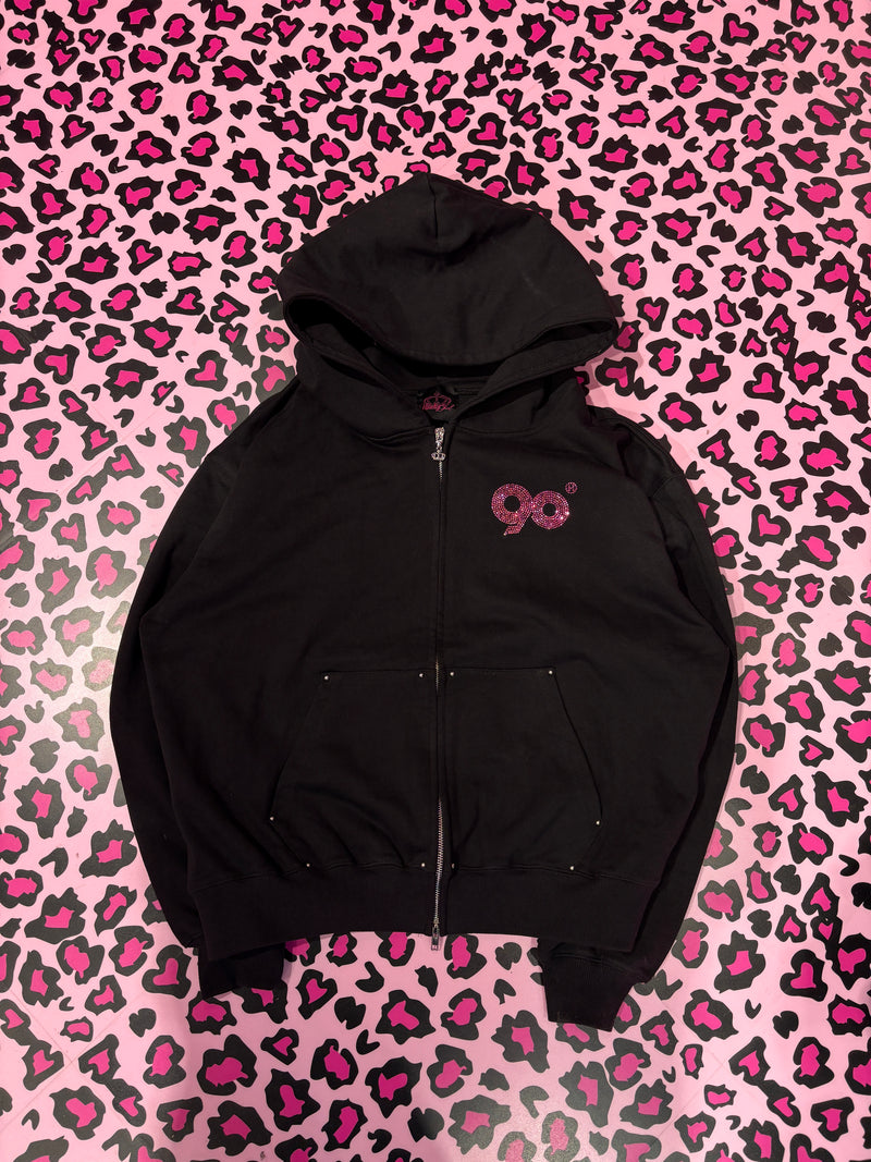 90s Logo Zip Hoodie – YZ