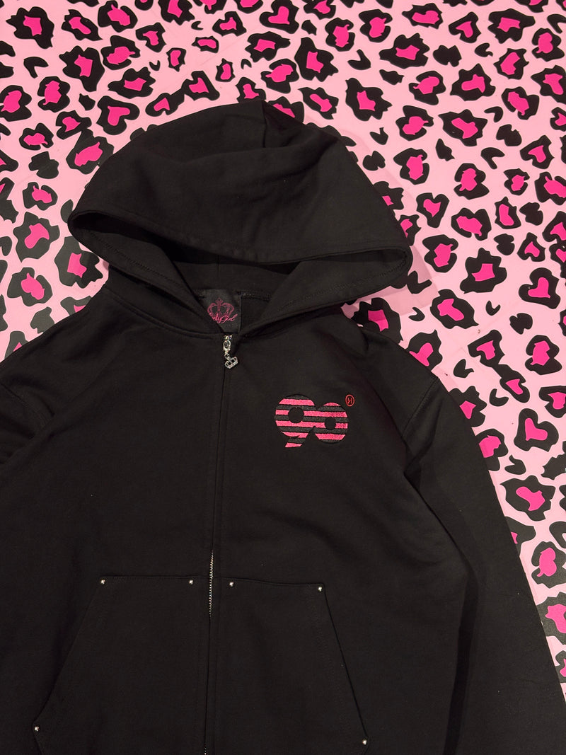 90s Logo Zip Hoodie – YZ