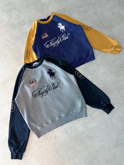 Horse Girl Logo Raglan Crew Sweat