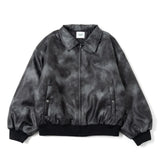 eco leather bomber jacket