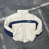 reversible puffy jacket