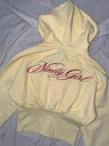 Ninety Girl Shaped Zip Hoodie 