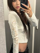 Corset-Inspired Top